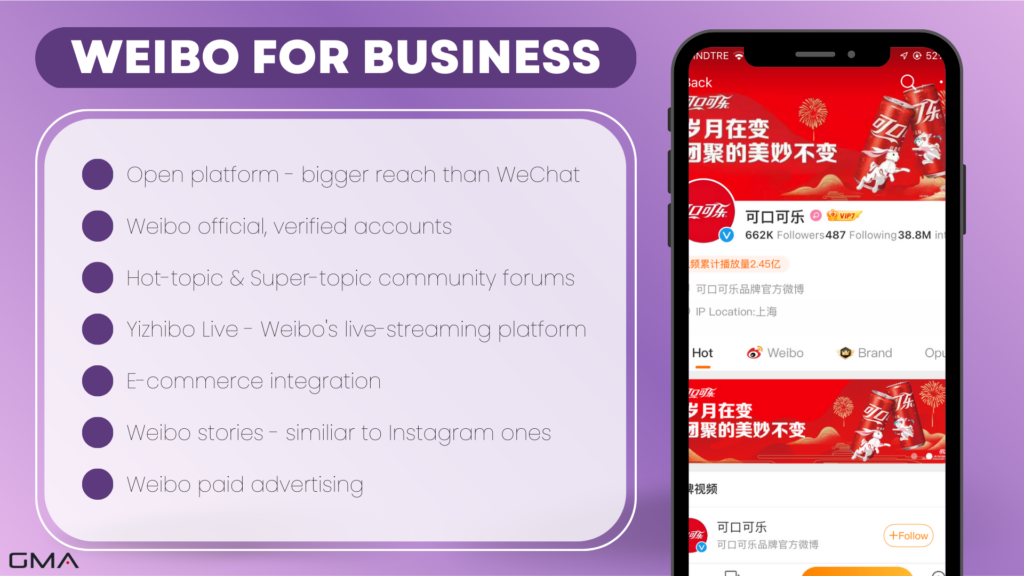 Weibo for business: Weibo advertising